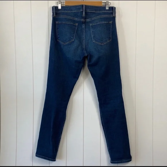 Frame Le Garçon Distressed Boyfriend Jeans - Picture 7 of 10